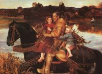 Millais, Sir John Everett - Sir Isumbras at the Ford